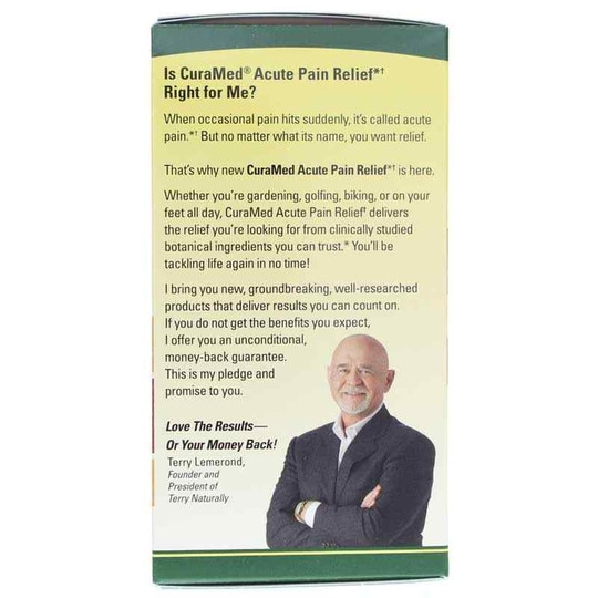 CuraMed Acute Pain Relief, TNT